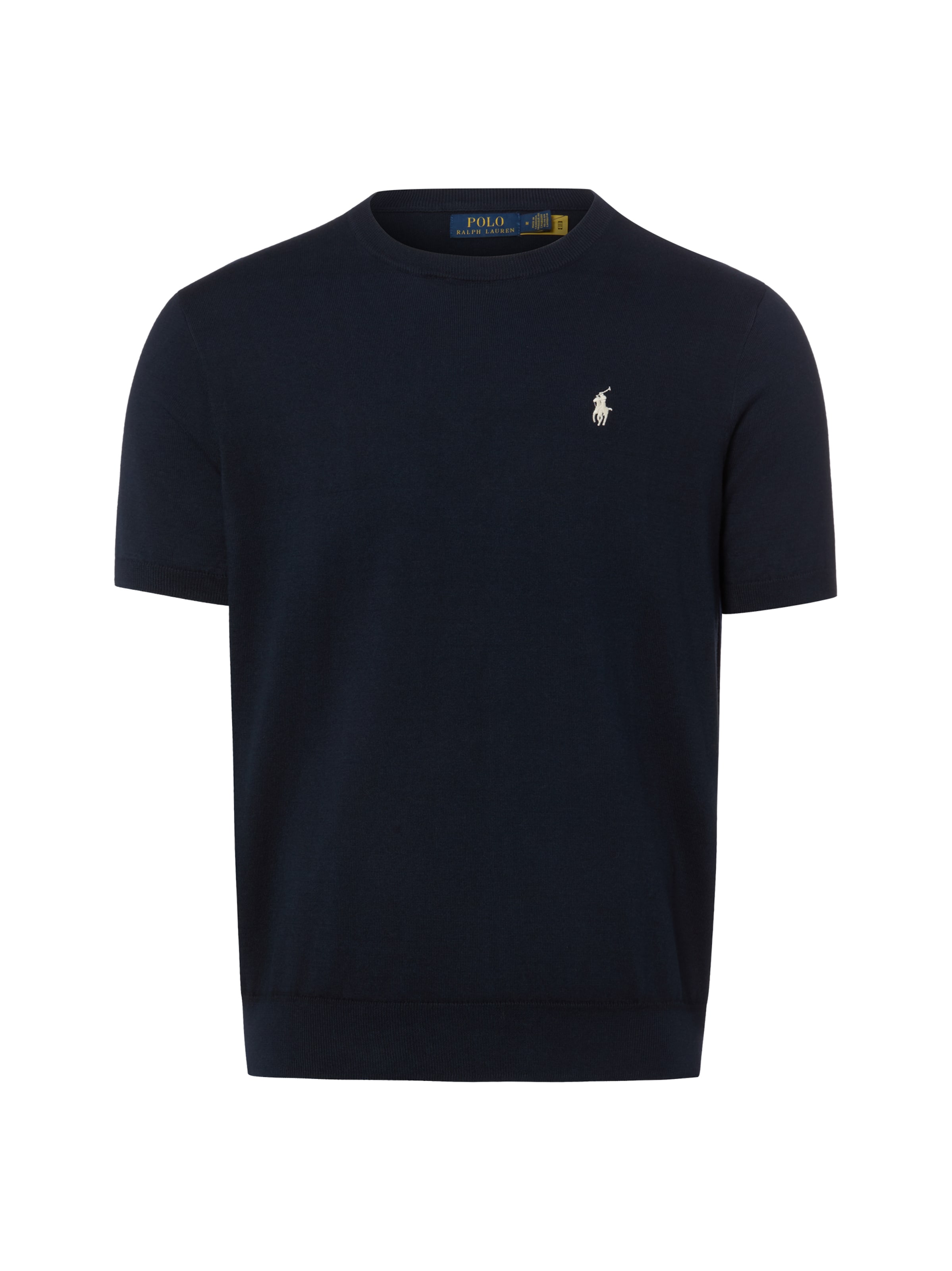 T-Shirt Polo Ralph Lauren en noir : devant