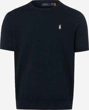 T-Shirt Polo Ralph Lauren en noir : devant