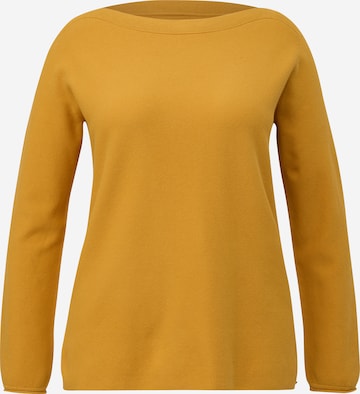 TRIANGLE Sweater in Yellow: front
