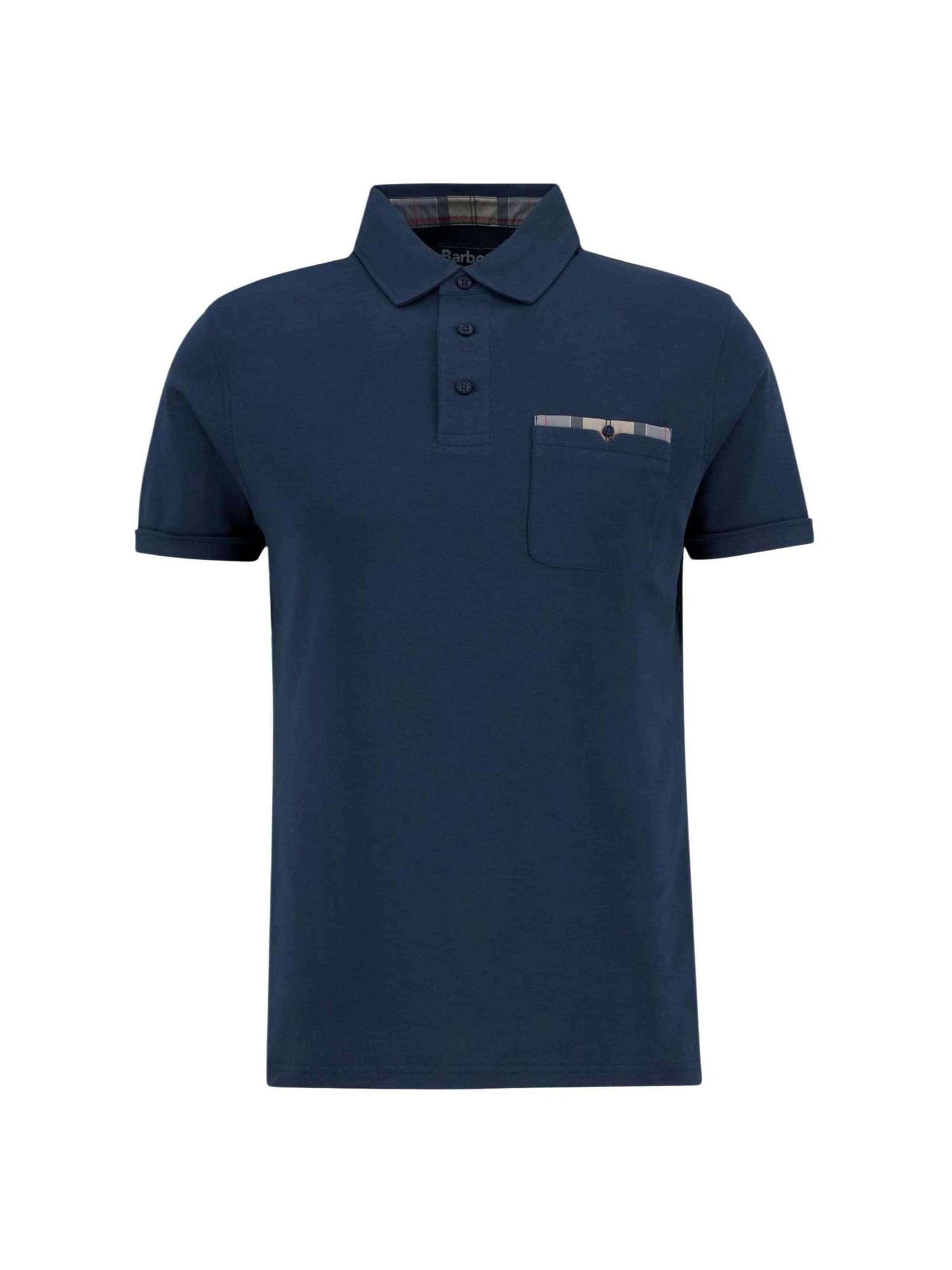 Maglietta 'PREMIUM CORPATCH TAILORED MML1496' di Barbour in blu: frontale