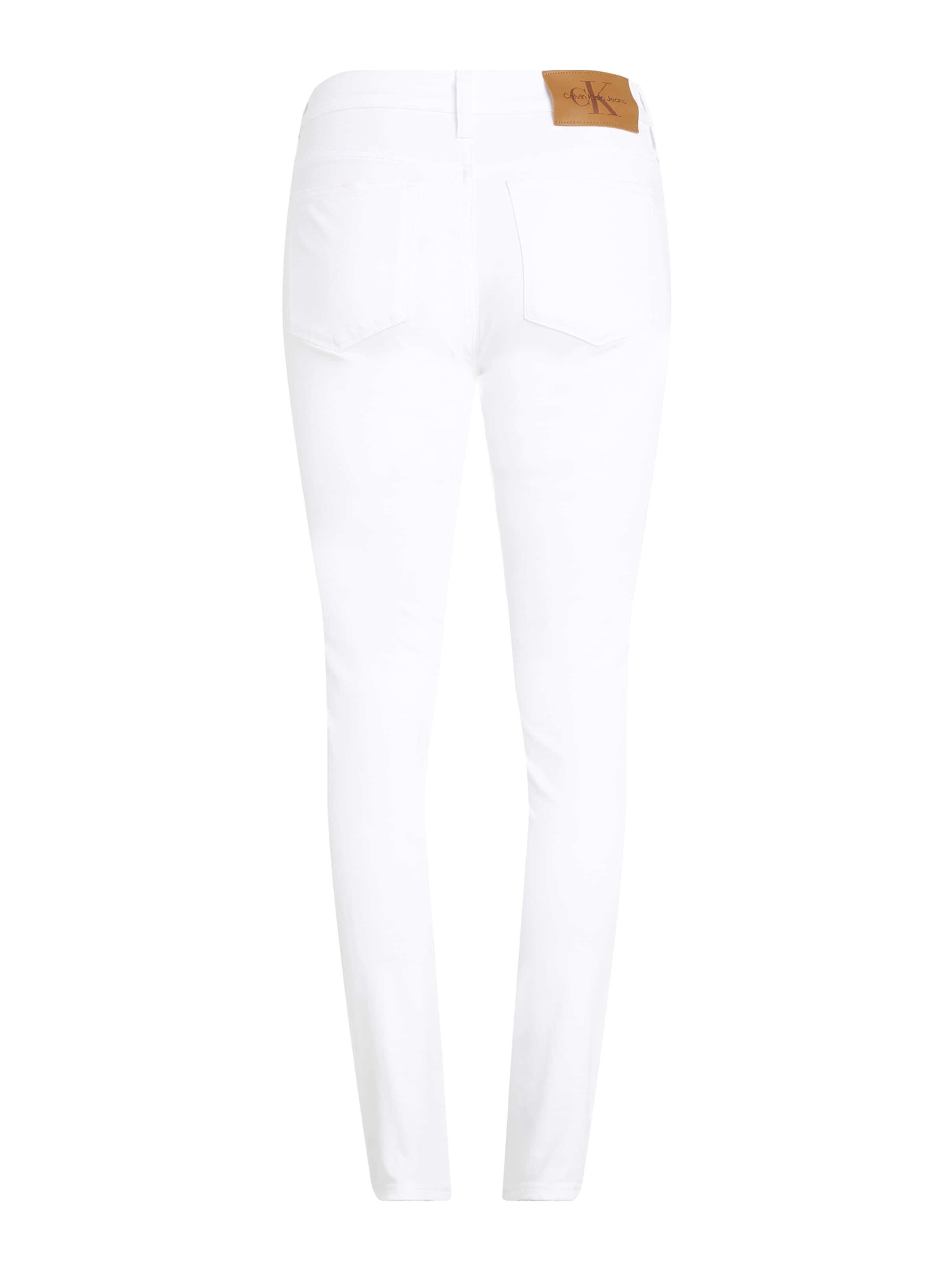 Calvin Klein Jeans Skinny Τζιν σε λευκό