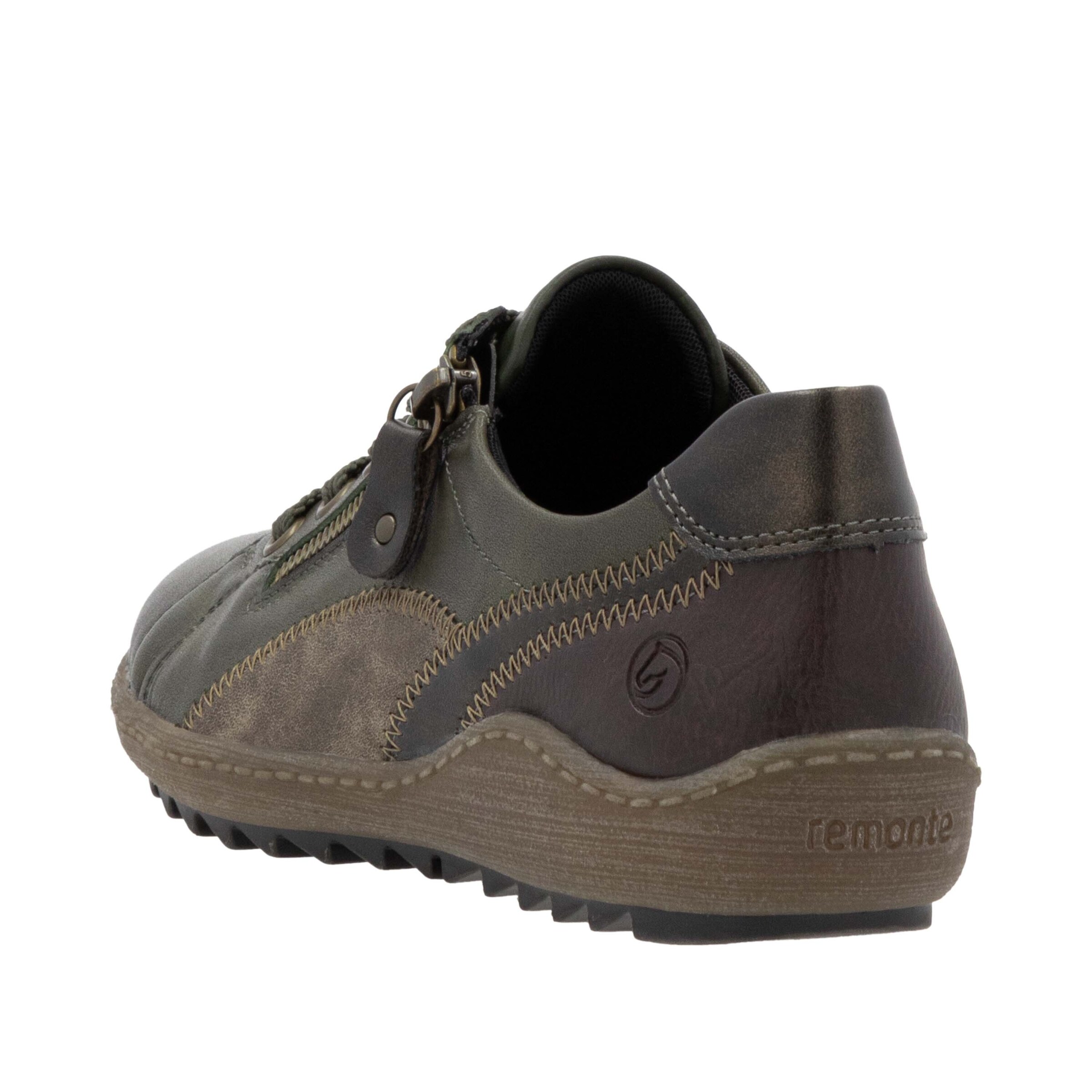 REMONTE Schnürschuh in Grün