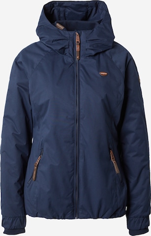 Ragwear Between-Season Jacket 'DIZZIE' in Blue: front