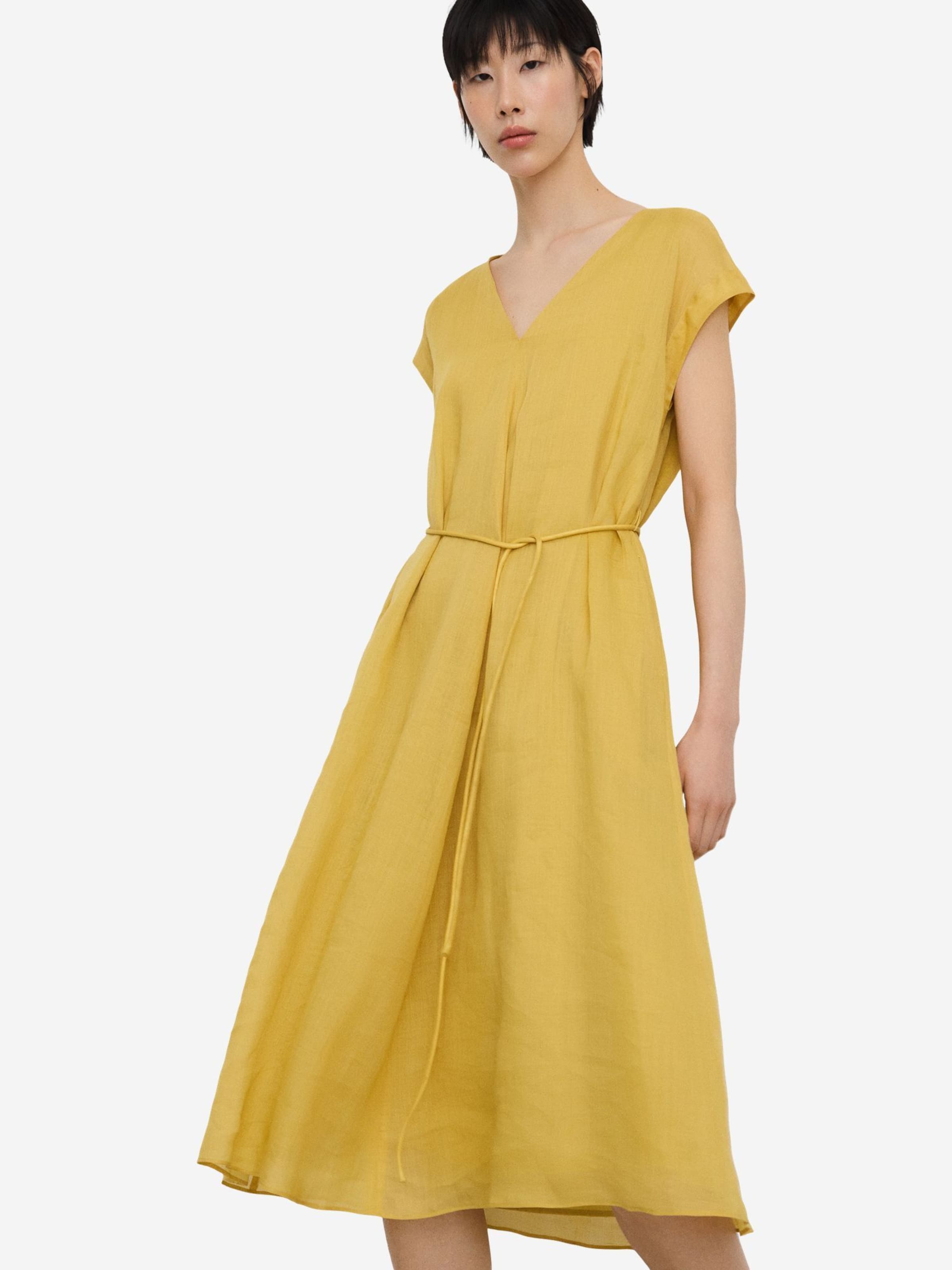 Adolfo Dominguez Платье в Желтый