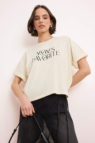 Trendyol Shirt in White: front