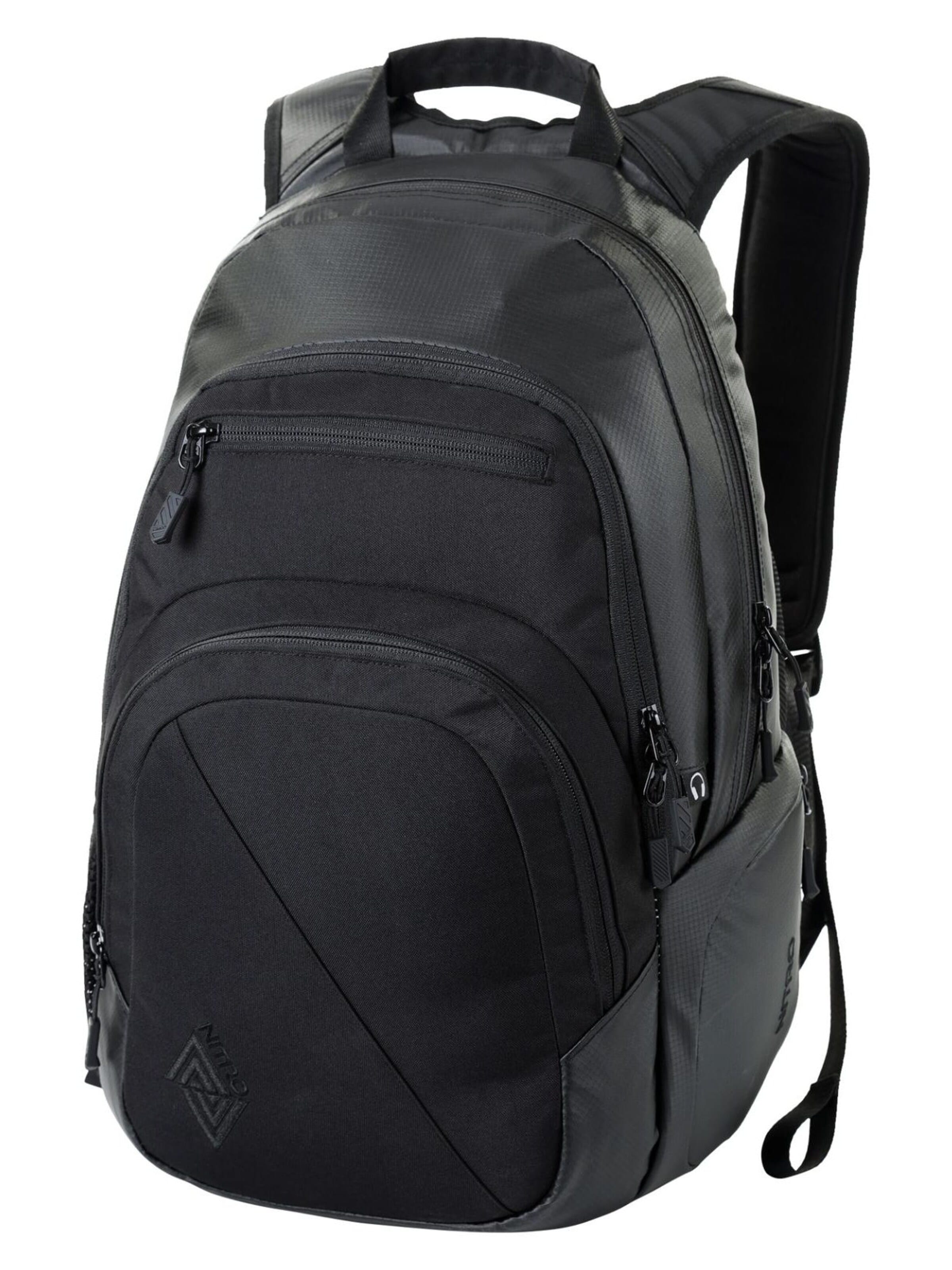 Zaino di NITRO in nero: frontale