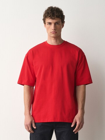 Next T-Shirt in Rot: Vorderseite