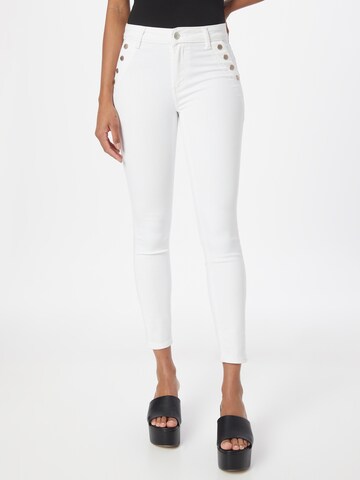 ONLY - Skinny Vaquero 'BLUSH' en blanco: frente