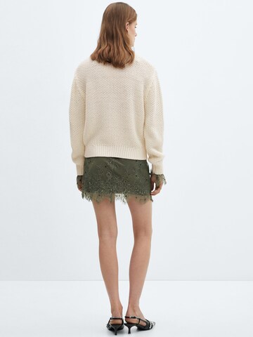 MANGO Pullover 'Somalia' in Beige