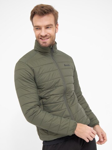 BENCH Winter Jacket 'Gartner' in Green: front