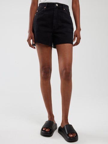 BIG STAR Regular Trousers 'Authentic Girl' in Black: front