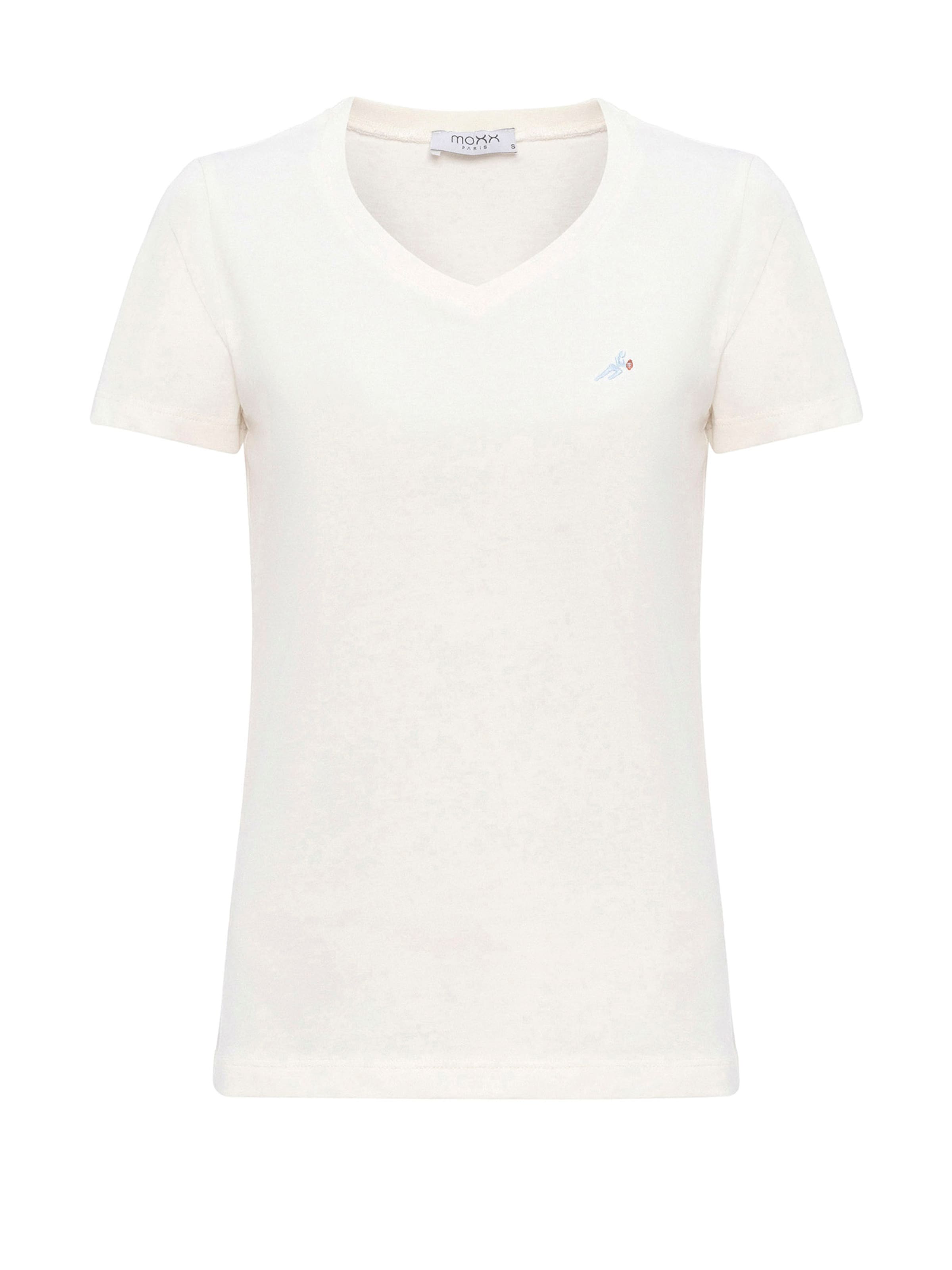 Moxx Paris Tričko – bílá: přední strana