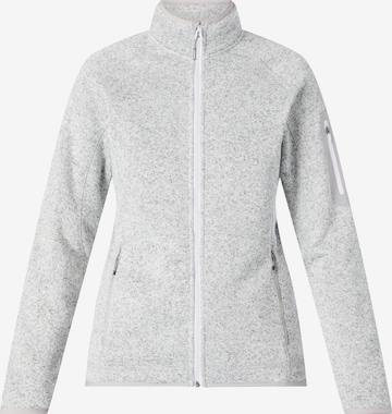 MCKINLEY Funktionsfleecejacke 'Skeena' in Weiß: Vorderseite