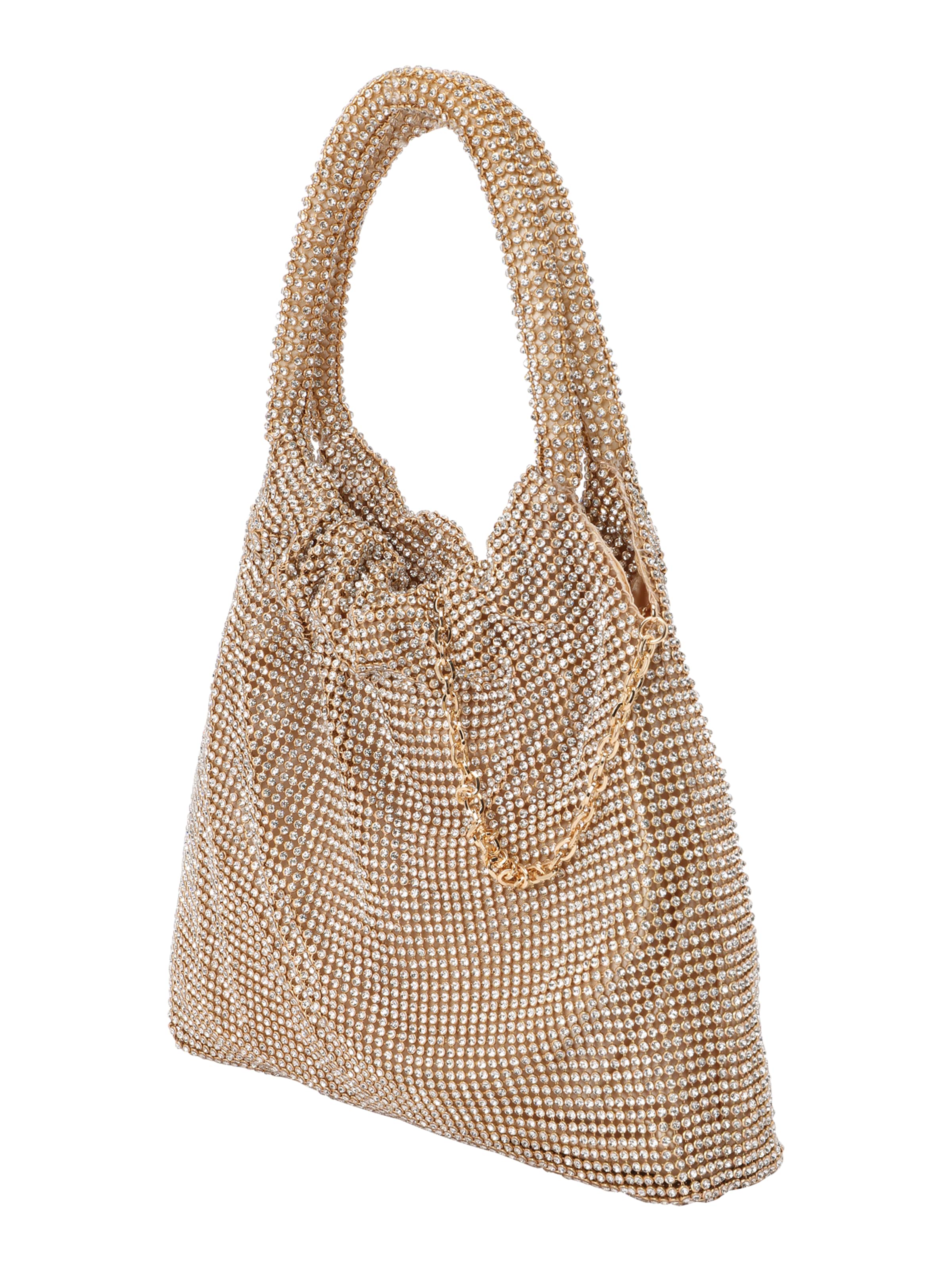 Poșete de la mascara pe auriu