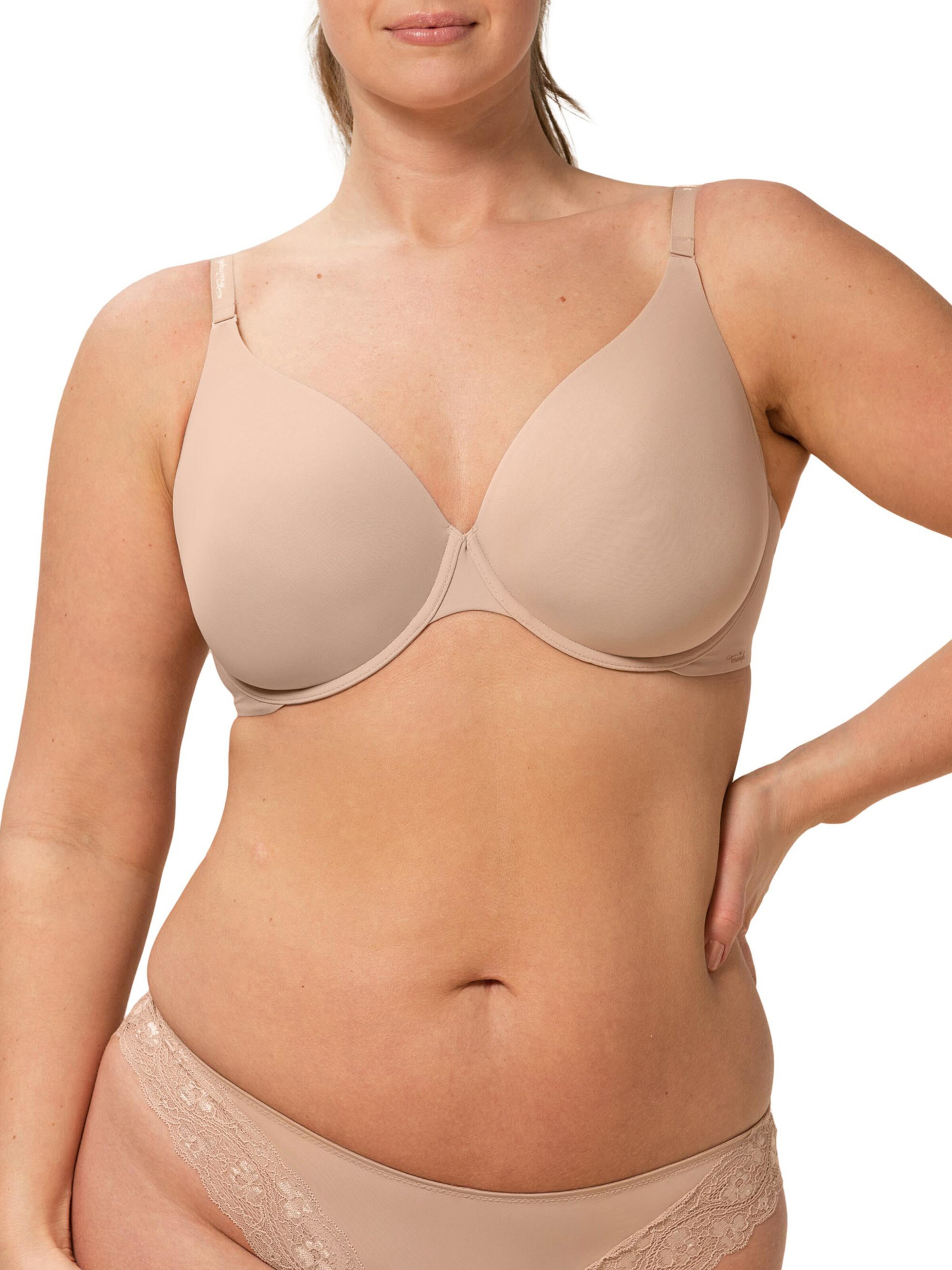 TRIUMPH Triangel Bügel-BH ' Body Make-Up ' in Beige: Vorderseite