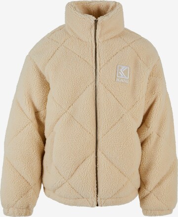 Karl Kani Between-season jacket in Beige: front