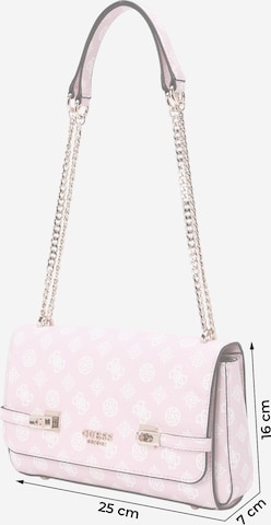 Sac bandoulière 'LORALEE' GUESS en rose