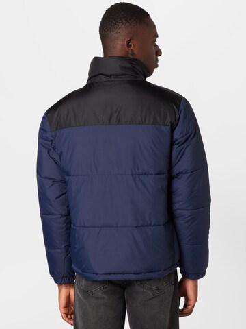 !Solid Winter jacket in Blue