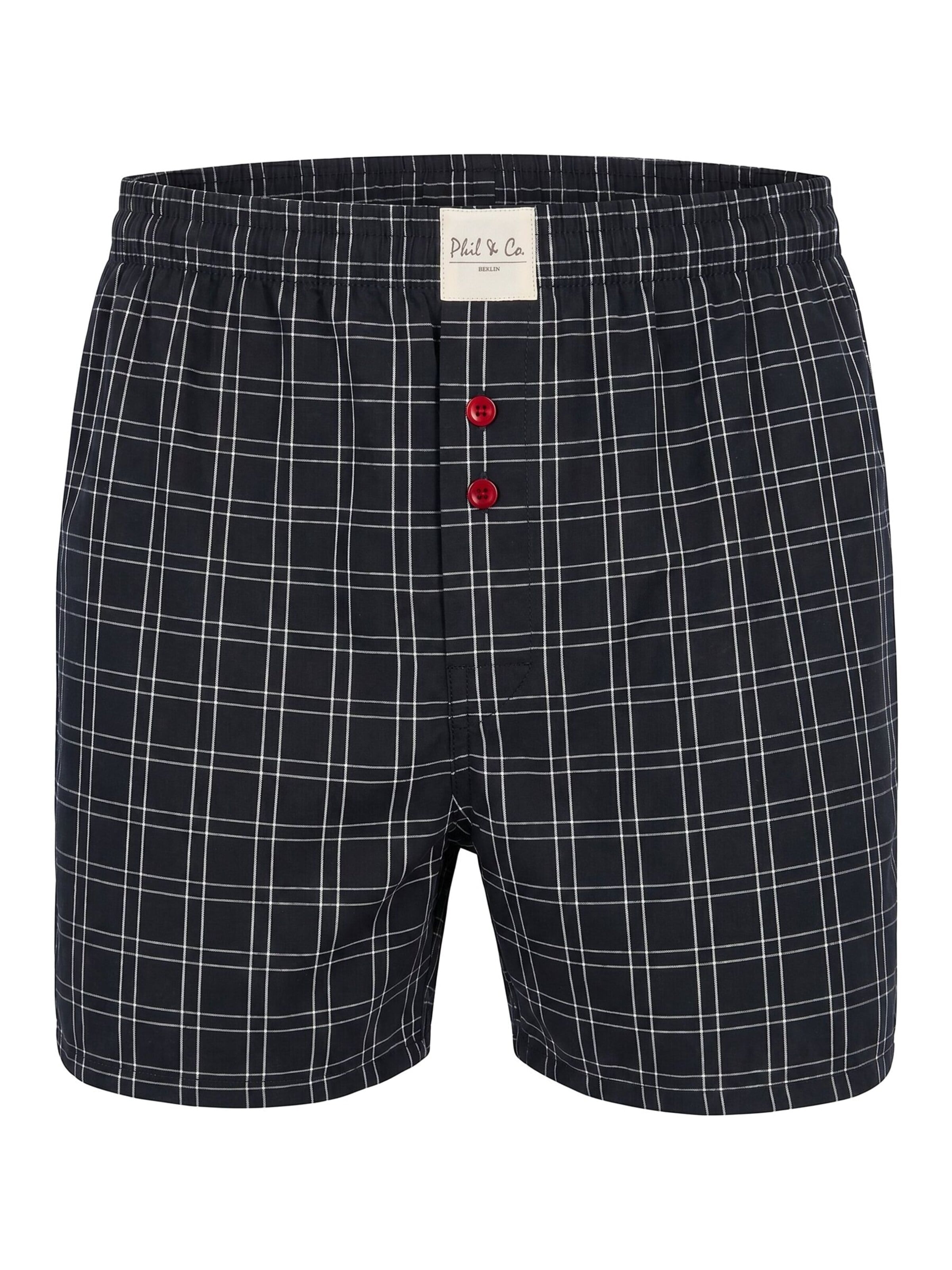 Phil & Co. Berlin Boxer shorts 'Phil & Co. Berlin Men's Woven Boxers 12 Pack – Loose Fit Boxer Shorts – 60% Cotton & 40% Polyester – Breathable, Wrinkle-Resistant & Easy Care' in Mixed colours