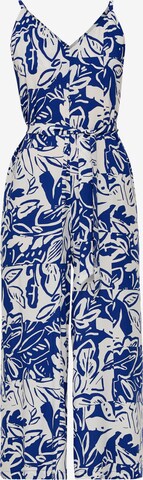 s.Oliver Jumpsuit in Blauw: voorkant