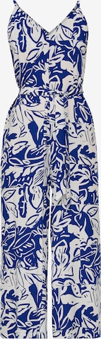 s.Oliver Jumpsuit in Blauw: voorkant