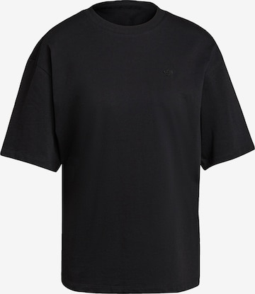 melns ADIDAS ORIGINALS T-Krekls: no priekšpuses