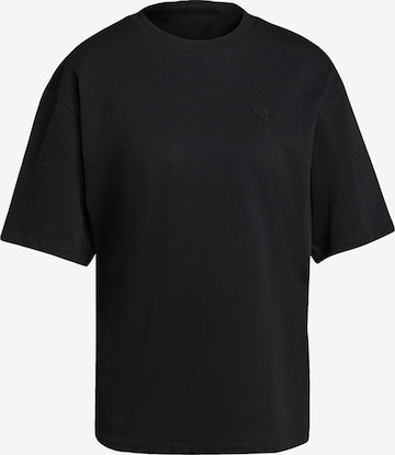 ADIDAS ORIGINALS Shirt in Black: front