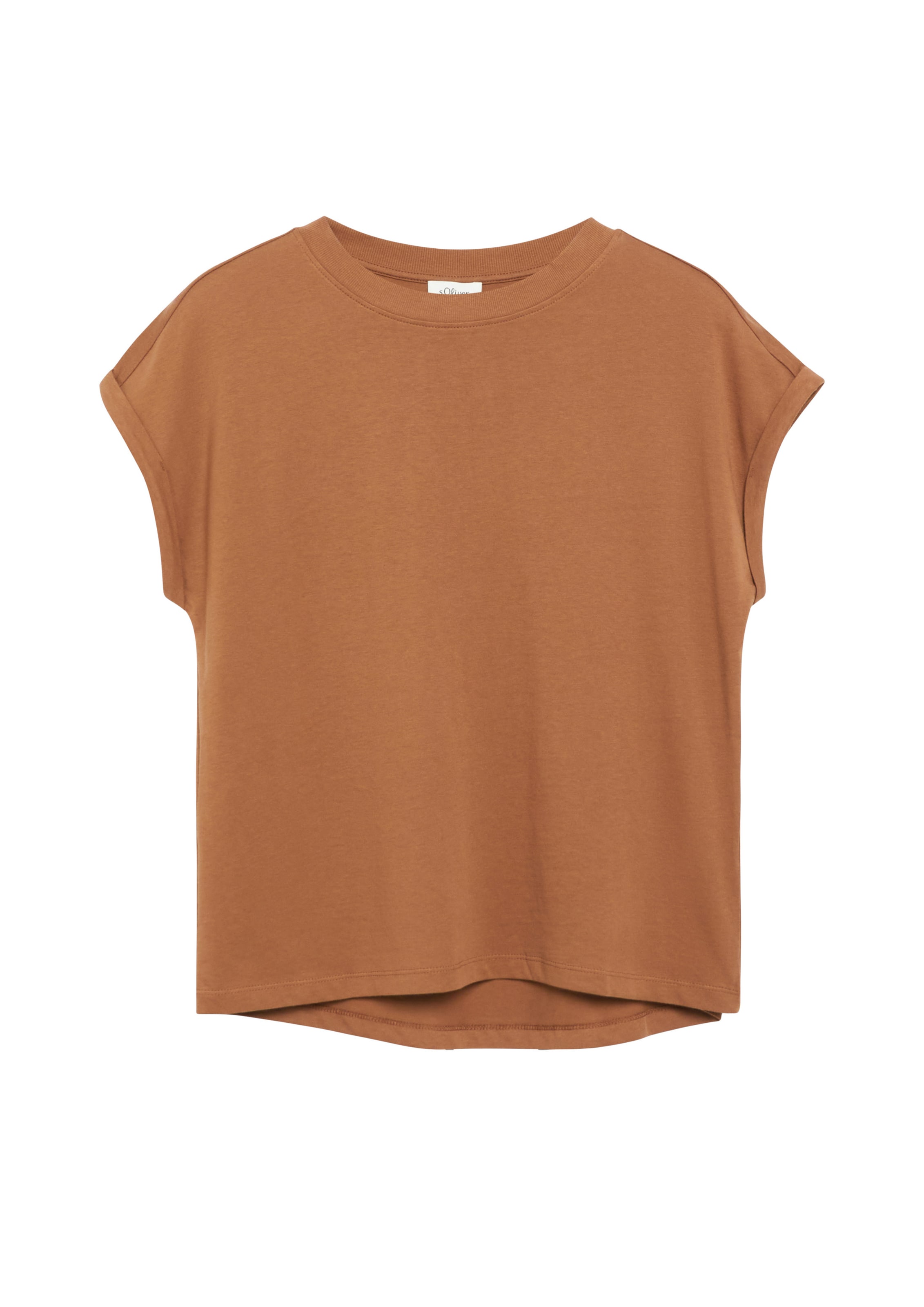 s.Oliver Shirt in Brown: front