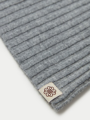 GOBI Cashmere Mütze 'Unisex Cashmere Rib Knit Hat'‌‌‌ in Grau