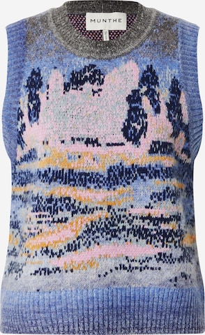 mėlyna Munthe Megztinis 'SPACY': priekis