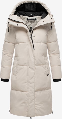 MARIKOO Płaszcz zimowy 'Michikoo XVI' w kolorze biały: przód