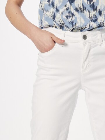 Soccx - Slimfit Pantalón en blanco