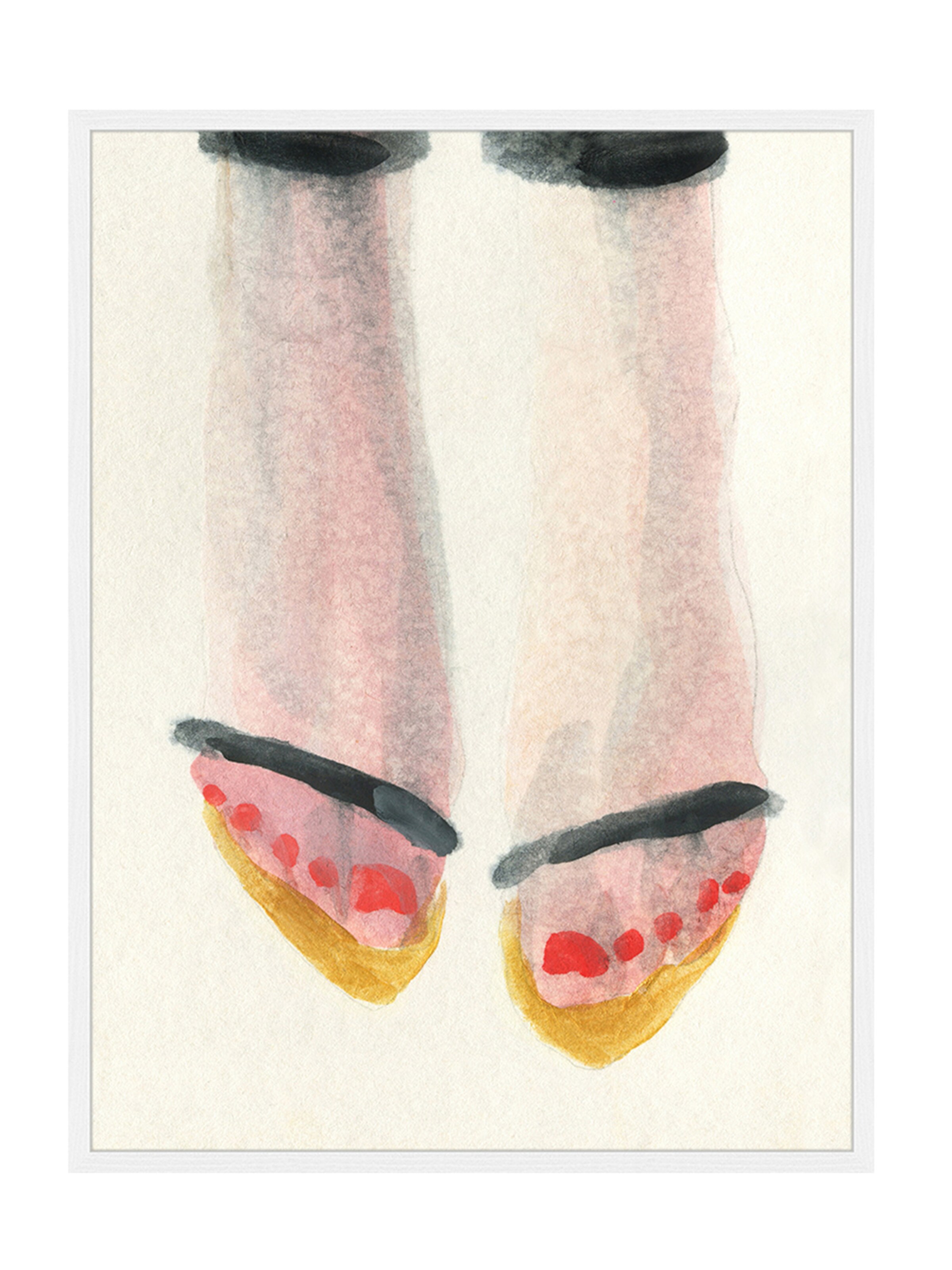 Liv Corday Image 'Sandals' in White: front