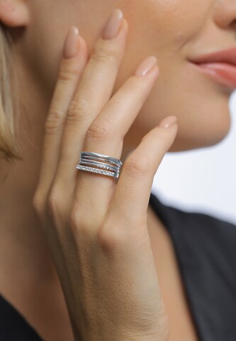 ELLI Ring i silver: framsida