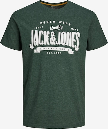 Tricou de la JACK & JONES pe verde: față