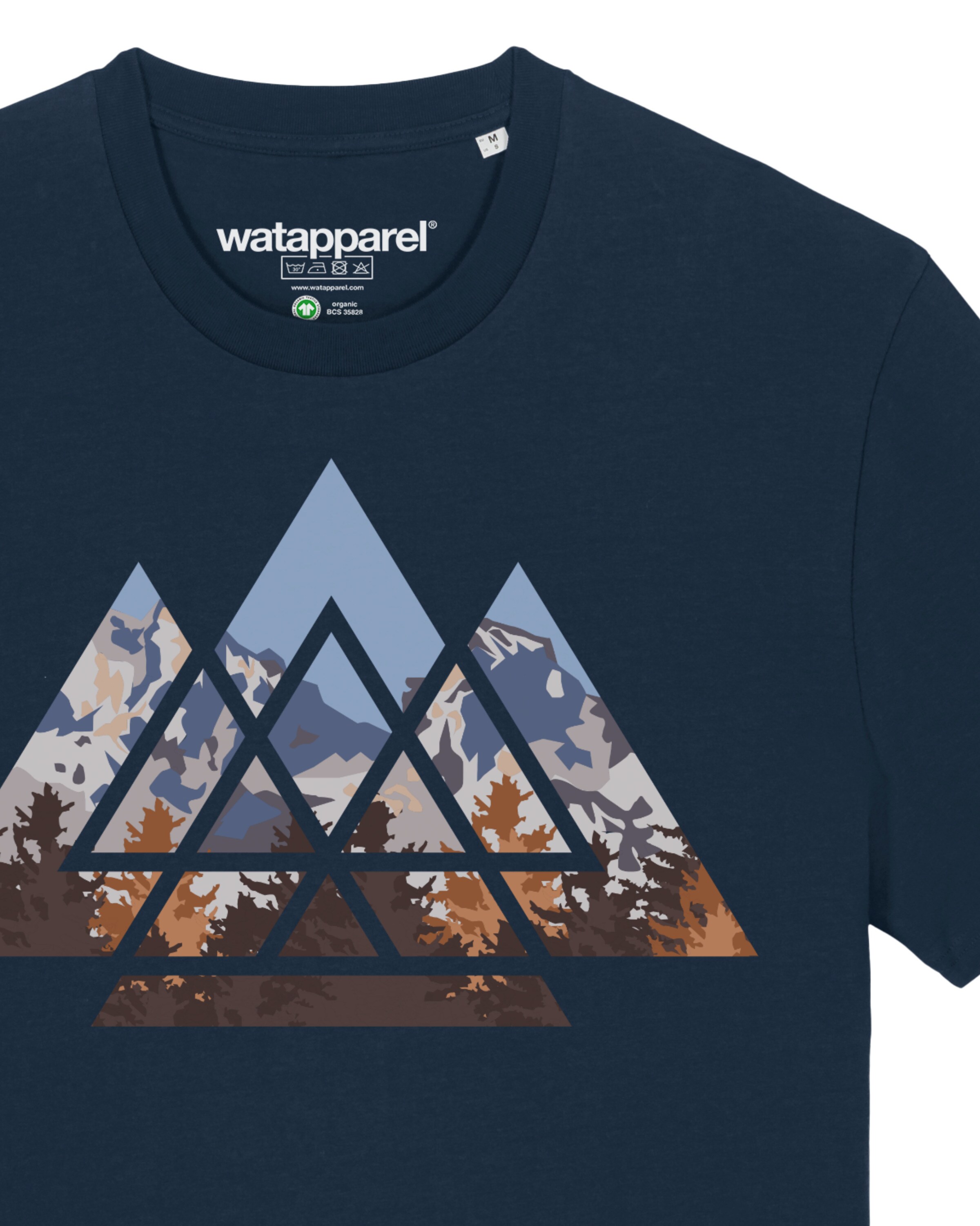 T-Shirt Watapparel en bleu