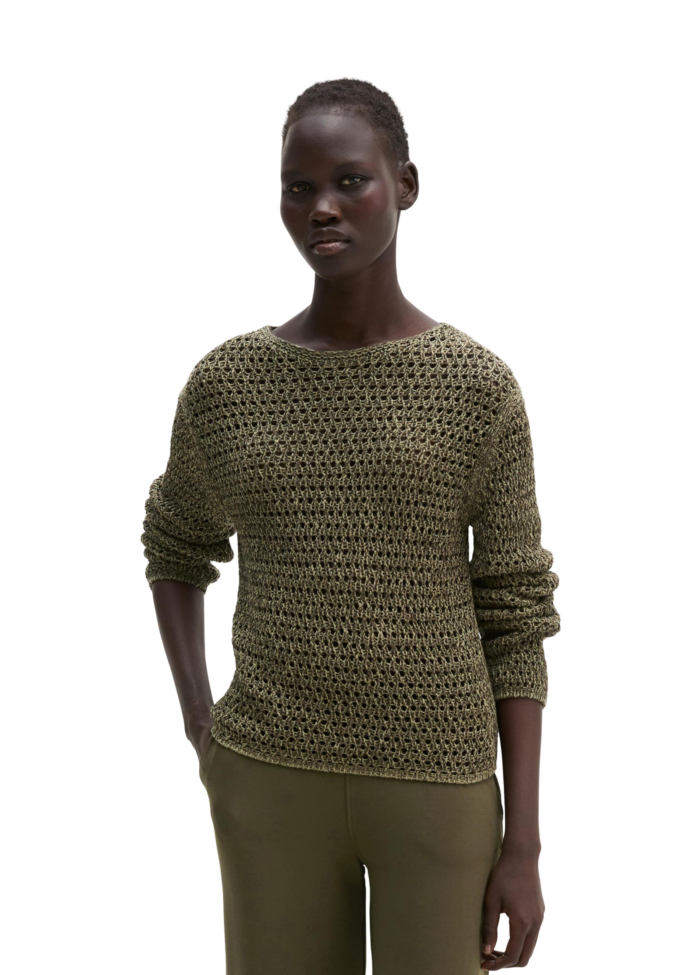 Marc O'Polo Pullover in Grün: Vorderseite