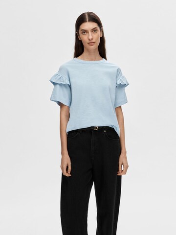 SELECTED FEMME Shirt 'Rylie' in Blauw: voorkant