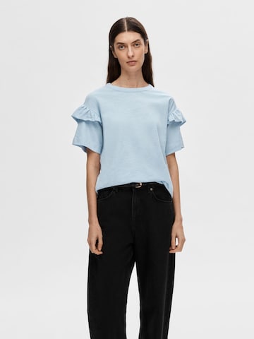 SELECTED FEMME Shirt 'Rylie' in Blue: front