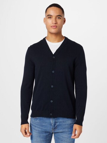 ESPRIT Knit Cardigan in Blue: front