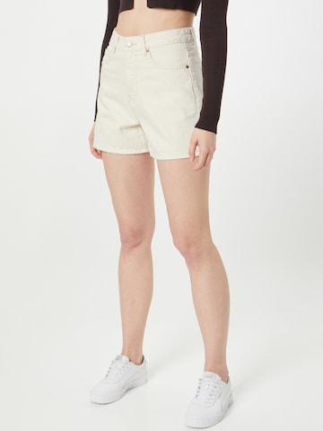 Dr. Denim Regular Shorts 'Nora' in Weiß: predná strana