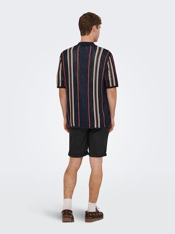 Only & Sons Regular Pants 'ONSSaul' in Black