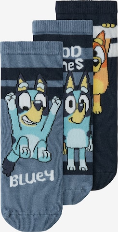 mėlyna NAME IT Kojinės 'NMMJUSTIN': priekis