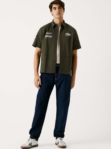 Red Bull Racing x Pepe Jeans Regular Jeans in Blauw