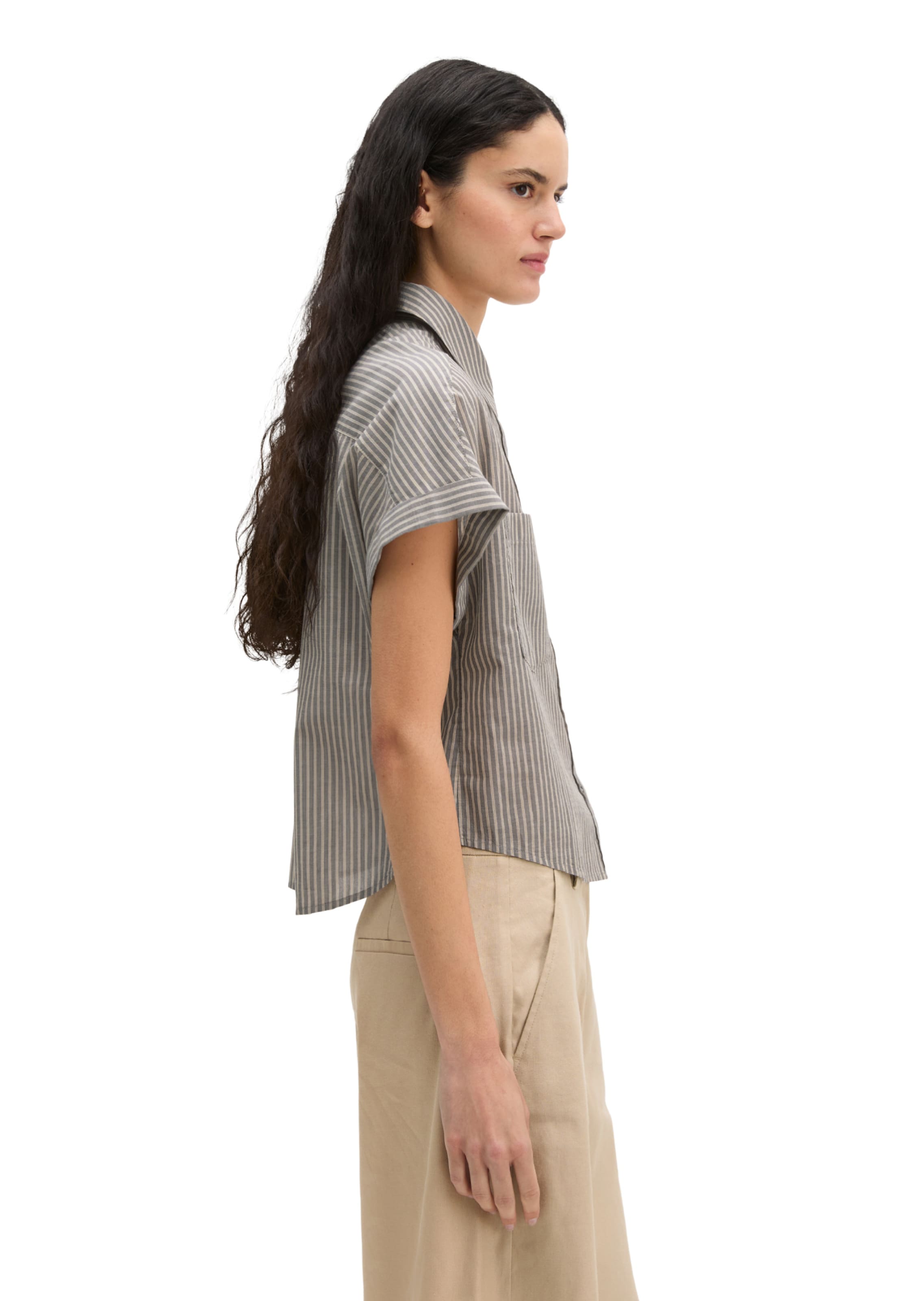 Marc O'Polo Bluse in Grau