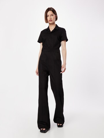 G-Star RAW Jumpsuit in Zwart: voorkant