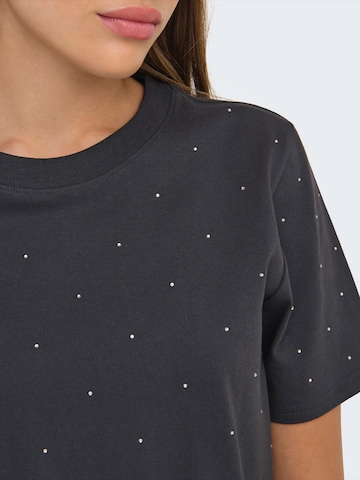 Tricou 'ONLMONJA' de la ONLY pe gri