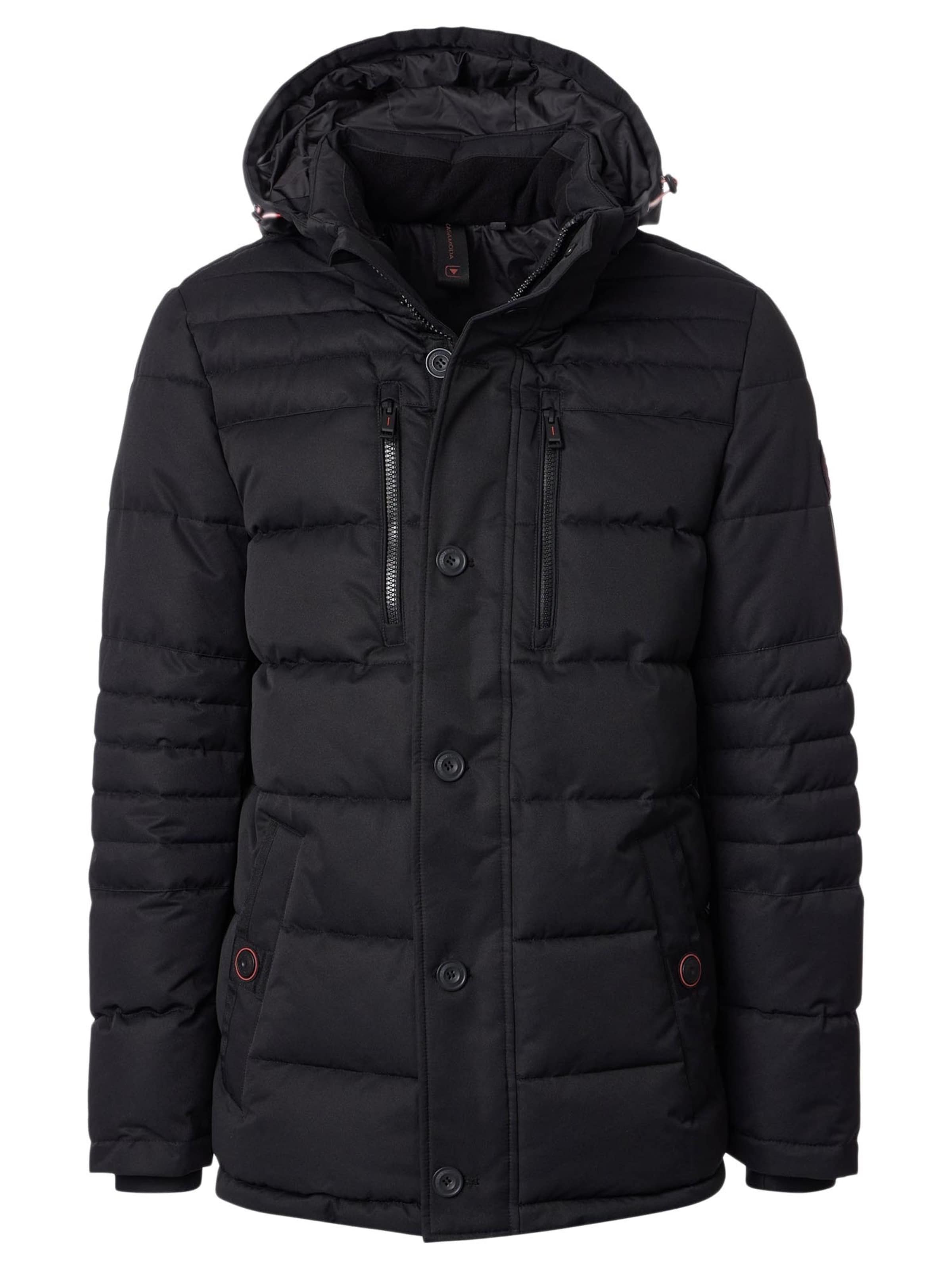 CASAMODA Übergangsjacke 'Basic'‌‌‌‌‌‌‌‌ in Schwarz: Vorderseite