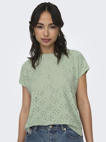 T-shirt 'SMILLA' ONLY en vert