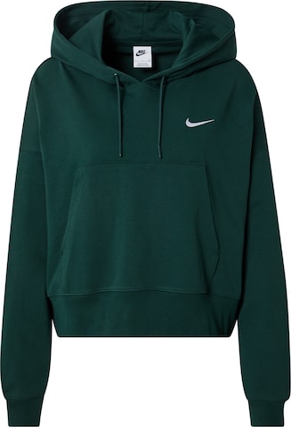 Nike Sportswear Sweatshirt 'Swoosh' in Green: front